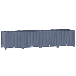 vidaXL H&oslash;ybed 160x40x38 cm polypropylen
