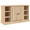 vidaXL Skjenk sonoma eik 100x35,5x60 cm konstruert tre