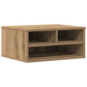 vidaXL Skiverstativ Artisan eik 49 x 40 x 22,5 cm Konstruert tre