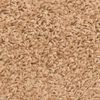 vidaXL Trappematter 20 stk 56x17x3 cm beige halvrund