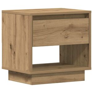 vidaXL Nattbord Artisan Eik 45 x 34 x 44 cm Konstruert tre