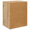 vidaXL Nattbordskap Artisan Eik 35 x 50 x 60 cm Konstruert tre