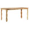 vidaXL Spisebord 160x80x76 cm gjenvunnet heltre