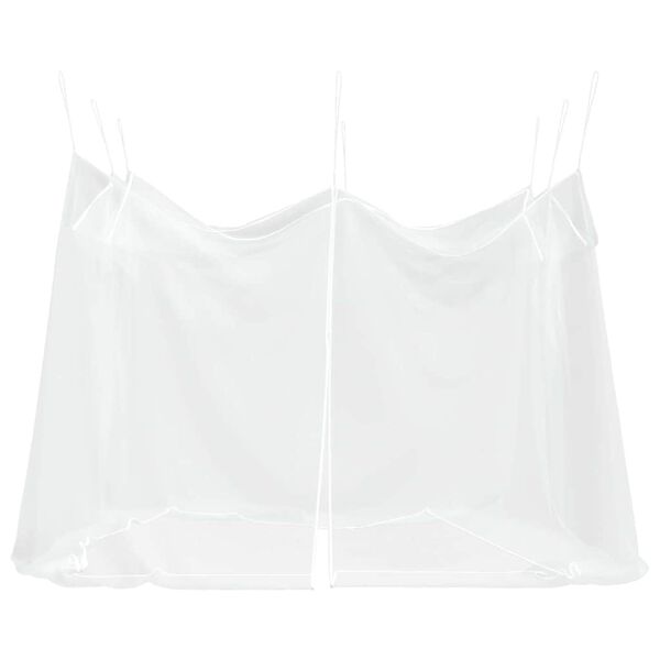 vidaXL Myggnett for utendørs 220 mesh hvit 300x300x250 cm