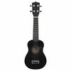 vidaXL Sopran-ukulele sett med veske for barn svart 21"