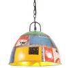 vidaXL Industriell vintage hengelampe 25 W flerfarget rund 31 cm E27