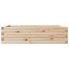 vidaXL Plantekasse 90x60x23 cm heltre furu