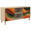 vidaXL TV-skap BONN 102 x 33 x 50 cm Sonoma Konstruert tre