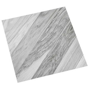 vidaXL Gulvplanker Gr&aring; 5,11 m&sup2; 55 stk. PVC