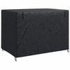 vidaXL Trekk til utehuske Svart 220 x 125 x 170 cm 600D Oxford stoff