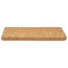 vidaXL Selvklebende trappematter sisal-utseende 15 stk 65x21x4 oransje