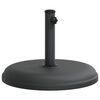 vidaXL Parasollfot for &Oslash;32/35/38 mm stenger 15 kg rund