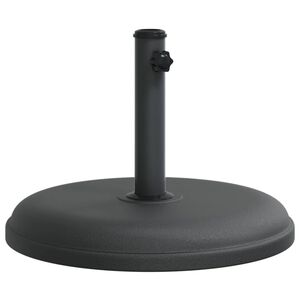 vidaXL Parasollfot for &Oslash;32/35/38 mm stenger 15 kg rund