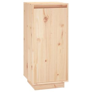 vidaXL Skoskap 35x35x80 cm heltre furu