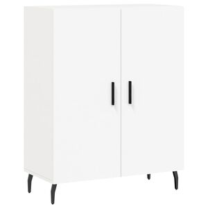 vidaXL Skjenk hvit 69,5x34x90 cm konstruert tre