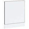 vidaXL Oppvaskmaskin panel Porto r&oslash;kt eik 60x1,5x67 cm konstruert tre
