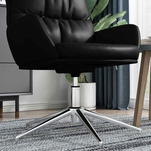 vidaXL Gassylinder til kontorstol Krom 9 cm Jern