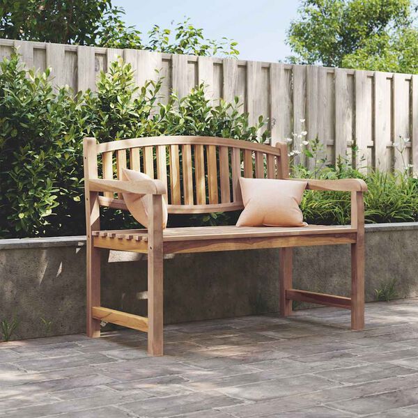 vidaXL Hagebenk 114x59x87 cm heltre teak