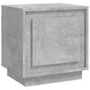 vidaXL Nattbord betonggrå 44x35x45 cm konstruert tre