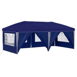 vidaXL Pop-up Festtelt 575 x 288 x 245 cm Bl&aring;