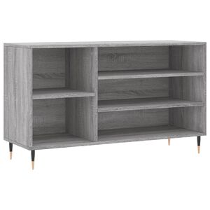 vidaXL Skoskap gr&aring; sonoma 102x36x60 cm konstruert tre