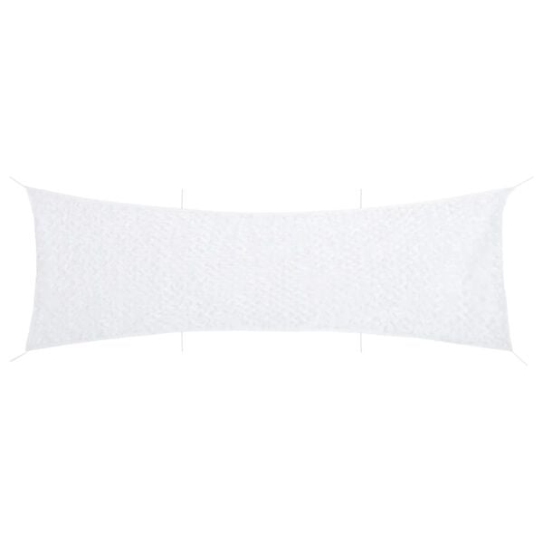 vidaXL Kamuflasjenett med oppbevaringspose 613x138 cm hvit