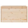 vidaXL Veggskap 60x30x35 cm heltre furu