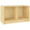 vidaXL TV-benk 70x33x42 cm heltre furu