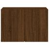 vidaXL Vegghengt TV-benk brun eik 60x30x41 cm