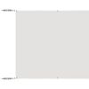 vidaXL Vertikal markise hvit 140x1200 cm oxfordstoff