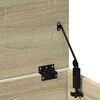 vidaXL Oppbevaringsboks sonoma eik 102x35x35 cm konstruert tre