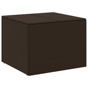 vidaXL Putekasse brun 291L cm polyrotting