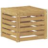 vidaXL Utend&oslash;rs sofa-sett Hvit 35 x 38 x 37 cm Solid akasietre