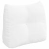 vidaXL Bakputen Hvit 60 x 24 x 50 cm stoff