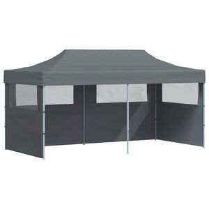 vidaXL Partytelt 291 x 580 x 315 cm Antrasitt Oxford Stoff