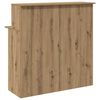 vidaXL Resepsjonspult artisan eik 100x50x103,5 cm konstruert tre