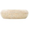 vidaXL Vask 40x12 cm marmor krem