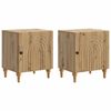 vidaXL Nattbordskap 2 stk. Artisan eik 43 x 34,5 x 50 cm