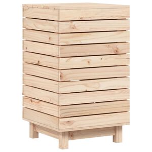 vidaXL Skittent&oslash;yskurv 44x44x76 cm heltre furu