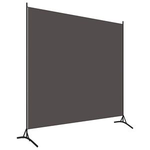 vidaXL Romdeler antrasitt 175x180 cm stoff