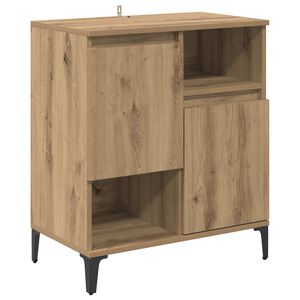 vidaXL Serviesskap Artisan Eik 60 x 35 x 70 cm Konstruert tre