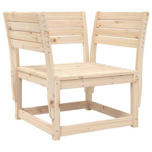 vidaXL Hagestol heltre furu