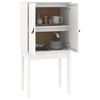 vidaXL Highboard hvit 60x40x120 cm heltre furu