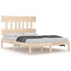 vidaXL Sengeramme heltre 120x190 cm Small Double