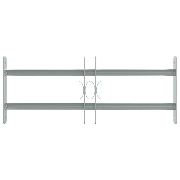 vidaXL Vindusgitter justerbart 500-650 mm