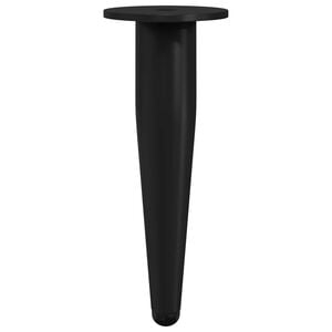 vidaXL M&oslash;belf&oslash;tter 2 stk. Svart &Oslash; 40 x 98 mm Jern