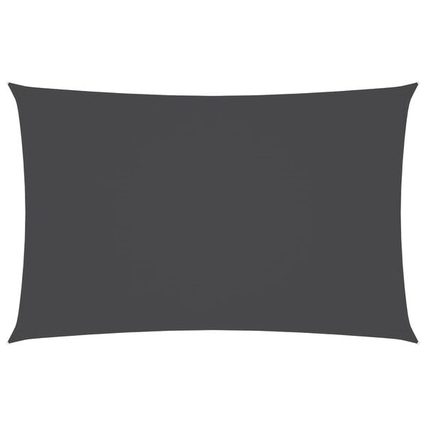 vidaXL Solseil oxfordstoff rektangul&aelig;r 4x7 m antrasitt