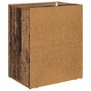 vidaXL Nattbordskap Gammelt tre 35 x 50 x 60 cm Konstruert tre
