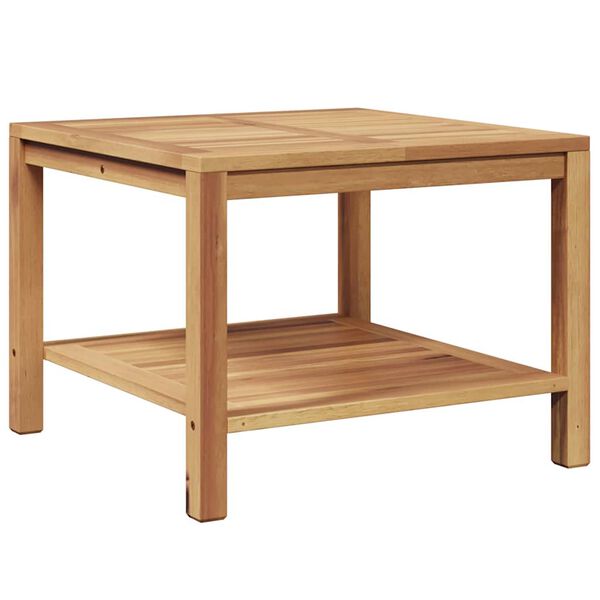 vidaXL Kaffebord Brun 60 x 60 x 45 cm Heltre teak
