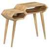 vidaXL Konsollbord heltre mango 90x35x76 cm